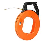 Fiberglass Fish Tape 30m Cable Puller Running Wire Set Electrical Pull Push Rods Kit