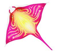 Fiberglass Frame Animal Kite Triangular Waterproof Flying Kite Children Outdoor Activity Toy, Red