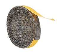 Fiberglass Gasket Tape - High Temperature Resistant Material, Strong Self Adhesive Design, Flexible Long Lasting Construction, Easy Application | Wood Stove Window Glass Seal Fireplace Coal Burner
