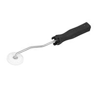 Fiberglass Laminating Roller Tool High Efficiency Ergonomic Handle Durable Aluminum Alloy Resin Roller for Bathtub Shower Boat Repair DIY Projects