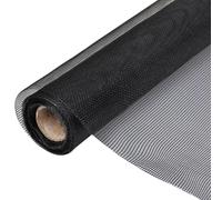 Fiberglass Mesh Roll Insect Screen for Doors/Windows, 100 x 1000 cm, Black (141162)