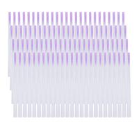 Fiberglass Nail Tips 100Pcs Soft Lightweight Looking DIY Nail Extension Tool for Gel Acrylic UV Nail Art 5.5cm 2.2in