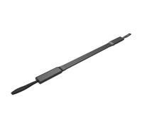 Fiberglass Power Bar Body Exerciser Hand Grip Forearm Stronger Upper Arm Strength Training, 80kg Black