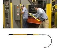 Fiberglass Rescue Pole with Body Hook - Lifeguard Safety Tool for High Voltage Splicing up to 220kV