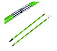 Fiberglass Rescue Rod, Insulated Hook for High-Voltage Switch, Electrical Safety Tool (10m/32.8ft)