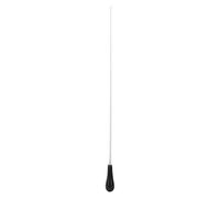 Fiberglass Resin Music Baton Orchestra Conductor Stick Comfortable with Pear-shaped Handle for Musician Teacher (Black)