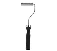 Fiberglass Roller Kit, Fiberglass Roller Set Aluminium Alloy Bubble Laminating Roller ABS Handle Palette Tool (Diameter 21 x 75 mm)