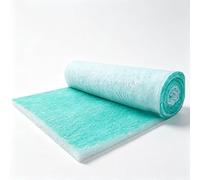 Fiberglass spray booth filter media rolls-high-performance, low-resistance exhaust filters designed to capture paint overspray in spray booths, airbrush workstations, a(Size:0.8 x 20m/31.5in x 65.6ft)