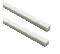 Fiberglass Square Flat Bar - 2pcs 500mm, 2-30mm Diameter, Industrial-Grade Reinforced Plastic for Versatile Applications(20x3x500mm)