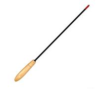 Fiberglass Stream Fishing Rod 40cm Retracted Black(1.2 meter)