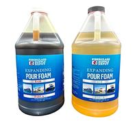 Fiberglass Supply Depot 4 Lb. Density Expanding Pour Foam, 2 Part Polyurethane Closed Cell Liquid Foam for Boat and Dock Flotation, Soundproofing, Filling Voids, and Insulation (1 Gallon Kit)