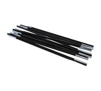 Fiberglass Tent Pole, Flexible Camping Tent Pole Replacement Set 3.2-4.1m Repair Rod For Hiking Outdoor Tents Awnings Fishing Shelters(4.1m)