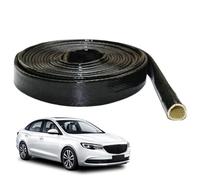 Fiberglass Thermal Sheath - Flame Retardant Silicone Coating for Cables and Fuel Pipes | 1 m Insulation for Engine Compartment and High Temperature Areas | Professional Protection