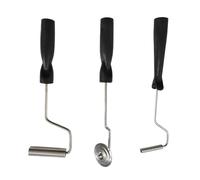 Fiberglass Tools,Laminated Roller - 3x Aluminum Alloy Fiberglass Roller Tool Kit - Fiberglass Lamination Bubble Roller Set, Herr