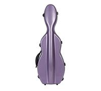 Fiberglass Violin Case Ultra Light 4/4 purple - shiny M-Case + music bag