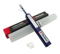 FiberShack - 1.25mm LC Fiber Cleaner Pen. 800+ Single Click Fiber Cleaner. Dual Fiber Optic Connector Cleaner & Endface Fiber Optic Cleaning Pen. Fiber LC Cleaner Comes with an Added Protection Case