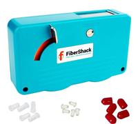 Fibershack - Fiber Optic Cleaning Box. A 2.5mm SC Fiber Cleaner & 1.25mm LC Fiber Cleaner. Our 500+ use Fiber Optic Connector Cleaner is a Crucial ST Fiber Cleaner for Your Fiber Cleaner Kit