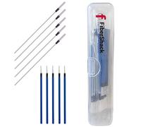 Fibershack - Fiber Optic Cleaning Sticks - 30 Pack - Universal 1.25mm & 2.5mm Individual Fiber Cleaner Swabs for ST/FC/SC & LC Fiber