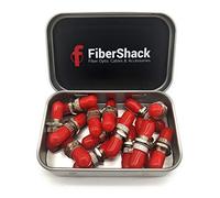 FiberShack - Fiber Optic Coupler Tins - 15pk - LC, SC, SC/APC and ST Couplers in Convenient Storage tins. (ST)
