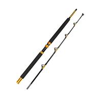 Fiblink 1-Piece Saltwater Offshore Heavy Trolling Rod Big Game Roller Rod Conventional Boat Fishing Pole (5-Feet 6-Inch, 30-50lb/50-80lb/80-120lb) (2-Piece, 5-Feet 6-Inch)