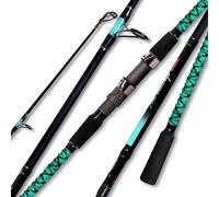 Fiblink Surf Fishing Rod Portable Travel Surf Spinning Rod 2 Piece/3 Piece/4 Piece Carbon Fiber Saltwater Fishing Rod 9'/10'/12'/13'/15'