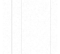 Fibo 10x10cm Square Tile Splashback - Denver White (Pack of 2) Size:: 10x10cm Square Tile Splashback - Denver White (Pack of 2)