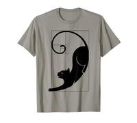 Fibonacci Cat The Golden Ratio Print T-Shirt