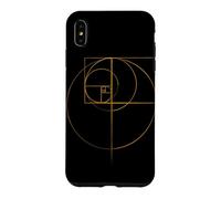 Fibonacci Golden Ratio Circle Geometry Math Mathematics Case for iPhone XS Max