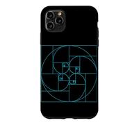 Fibonacci Golden Ratio Circle Spiral Geometry Mathematics Case for iPhone 11 Pro Max