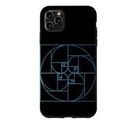 Fibonacci Golden Ratio Circle Spiral Geometry Mathematics Case for iPhone 11 Pro Max