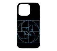 Fibonacci Golden Ratio Circle Spiral Geometry Mathematics Case for iPhone 15 Pro Max