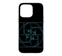 Fibonacci Golden Ratio Circle Spiral Geometry Mathematics Case for iPhone 15 Pro Max