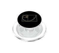 Fibonacci Golden Ratio Geometry Lover Mathematics Math Lover PopSockets PopGrip for MagSafe