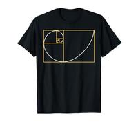 Fibonacci Golden Ratio Geometry Lover Mathematics Math Lover T-Shirt