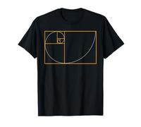 Fibonacci Golden Ratio Geometry Lover Mathematics Math Lover T-Shirt