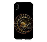 Fibonacci Golden Ratio Spiral Geometry Mathematics Math Case for iPhone XS Max
