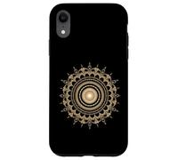 Fibonacci Golden Sacred Geometry Mandala Spiral Fractal Art Case for iPhone XR