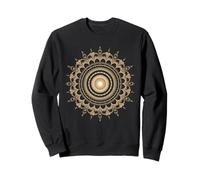 Fibonacci Golden Sacred Geometry Mandala Spiral Fractal Art Sweatshirt