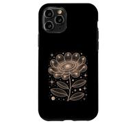Fibonacci Golden Sunflower Floral Graphic Geometry Math Case for iPhone 11 Pro