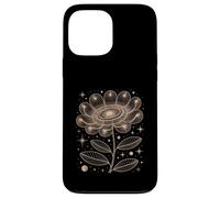 Fibonacci Golden Sunflower Floral Graphic Geometry Math Case for iPhone 13 Pro Max