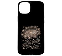 Fibonacci Golden Sunflower Floral Graphic Geometry Math Case for iPhone 15 Plus