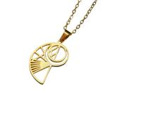 Fibonacci Spiral Necklace Sacred Geometry The Golden Ratio Pendant Valentine's Day Gift