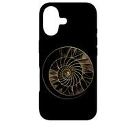 Fibonacci Spiral Ratio Math Mathematician Sacred Geometry Case for iPhone 17