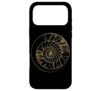 Fibonacci Spiral Ratio Math Mathematician Sacred Geometry Case for iPhone 17 Pro Max
