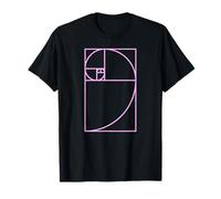 Fibonacci Spiral Sequence Golden Ratio T-Shirt