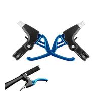 FIBOUND 1 Pair Bike Brake Handles: Machined Alloy Levers, 22mm Grip Diameter for Trail Cycling & Commuting - Weatherproof Control System
