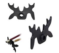 FIBOUND 2 Pcs Premium Snooker Cues with Bridge Head Rest & Spider Holder - Professional Billiards Accessory Set for Players - Compatible with Standard Pool Sticks for Enhanced Gameplay