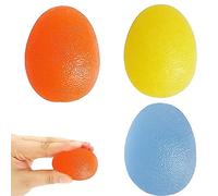 FIBOUND 3 Pcs Hand Therapy Ball for Finger Exercise, Silicone Hand Therapy Ball, Stress Relief, Relieve Joint Pain