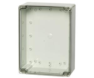 Fibox 7022821 PCT 15x20x08cm Enclosure, PC Clear transparent cover
