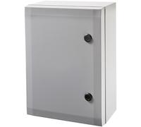 Fibox 8120006 ARCA 40x30x15cm Cabinet, PC Grey cover, 2-point locking
